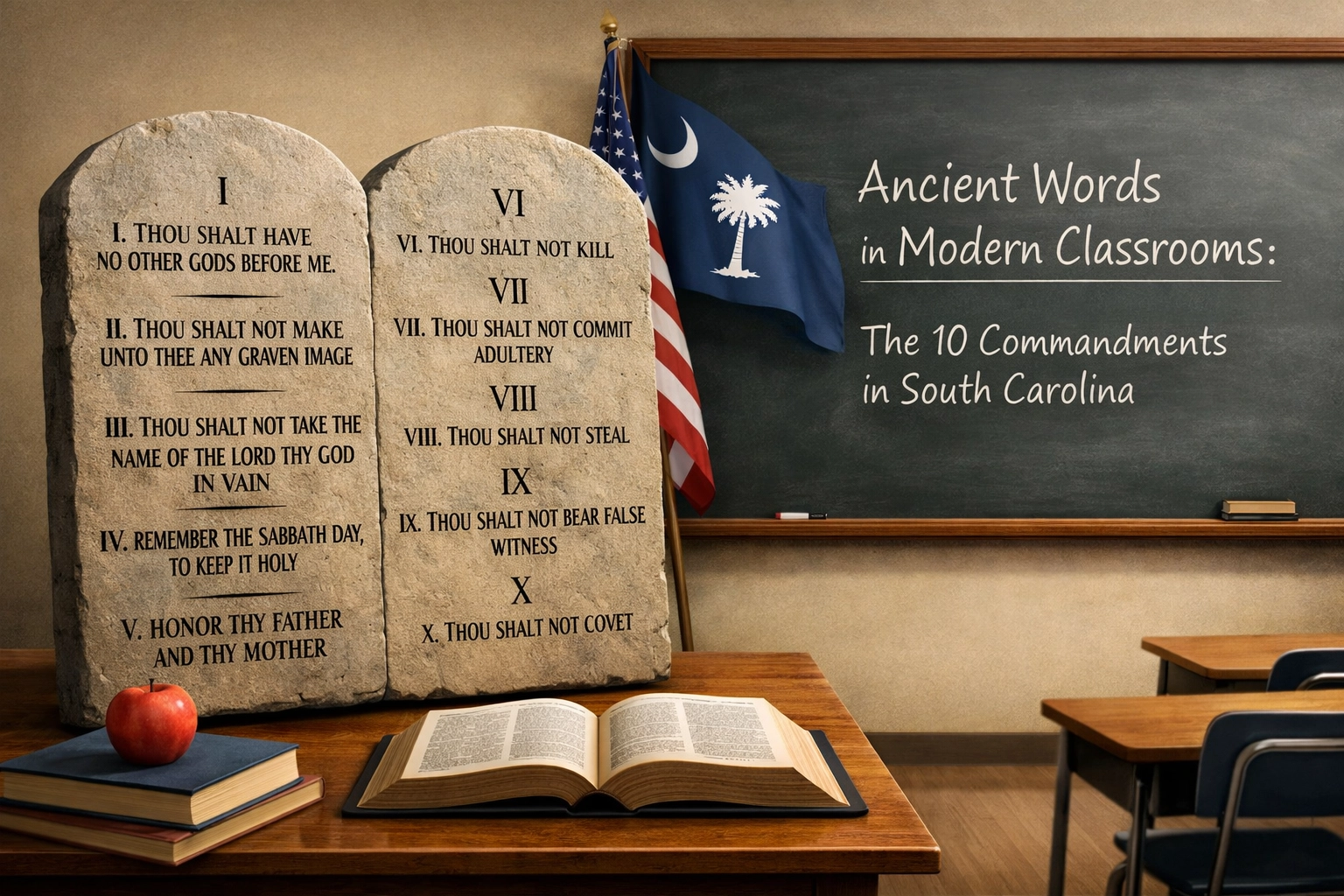 [HERO] Ancient Words in Modern Classrooms: The 10 Commandments in South Carolina