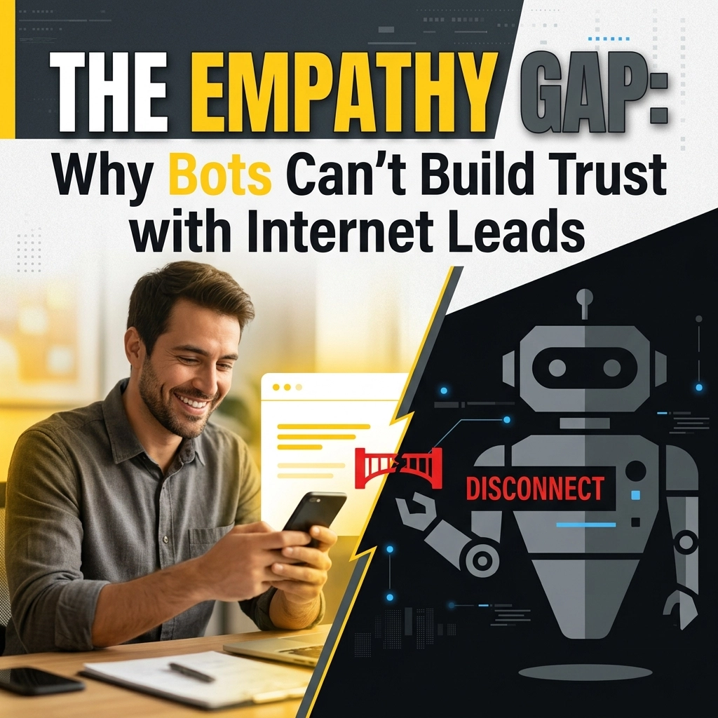 [HERO] The Empathy Gap: Why Bots Can’t Build Trust with Internet Leads