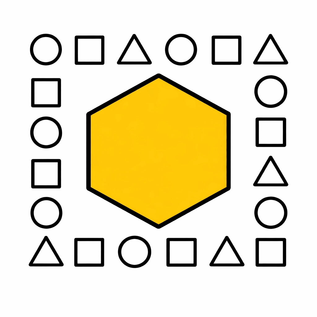 Centralized HRIS data hub illustration representing a solid foundation for employee management.