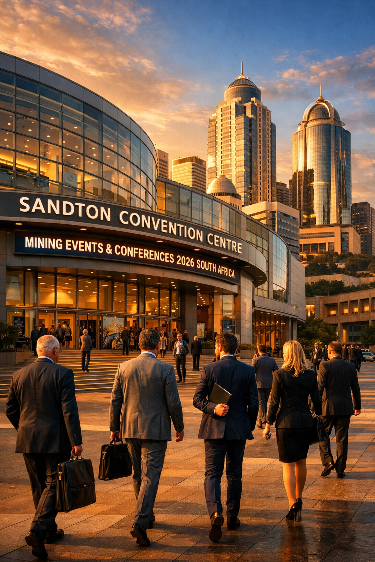 Sandton Convention Center hosting mining events conferences 2026 South Africa with executives