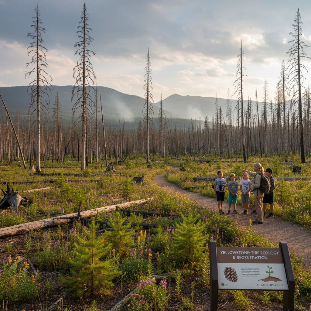 Forest Fires and Yellowstone: A Teacher's Guide to Fire Ecology and Regeneration