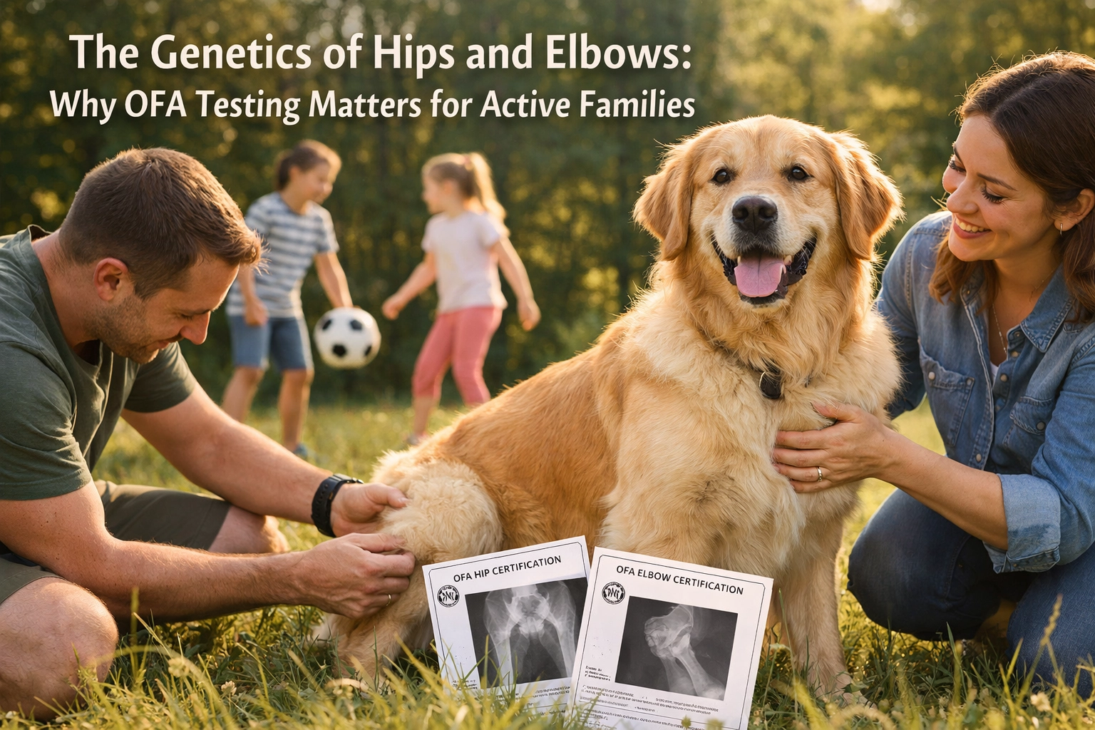 [HERO] The Genetics of Hips and Elbows: Why OFA Testing Matters for Active Families
