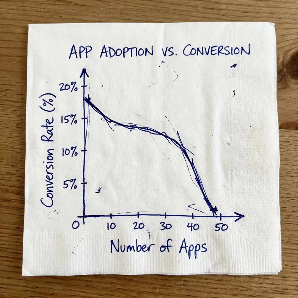 Site speed vs App bloat graph