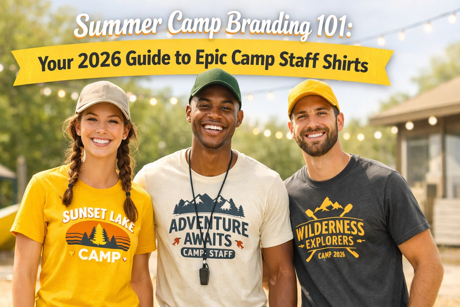 [HERO] Summer Camp Branding 101: Your 2026 Guide to Epic Camp Staff Shirts