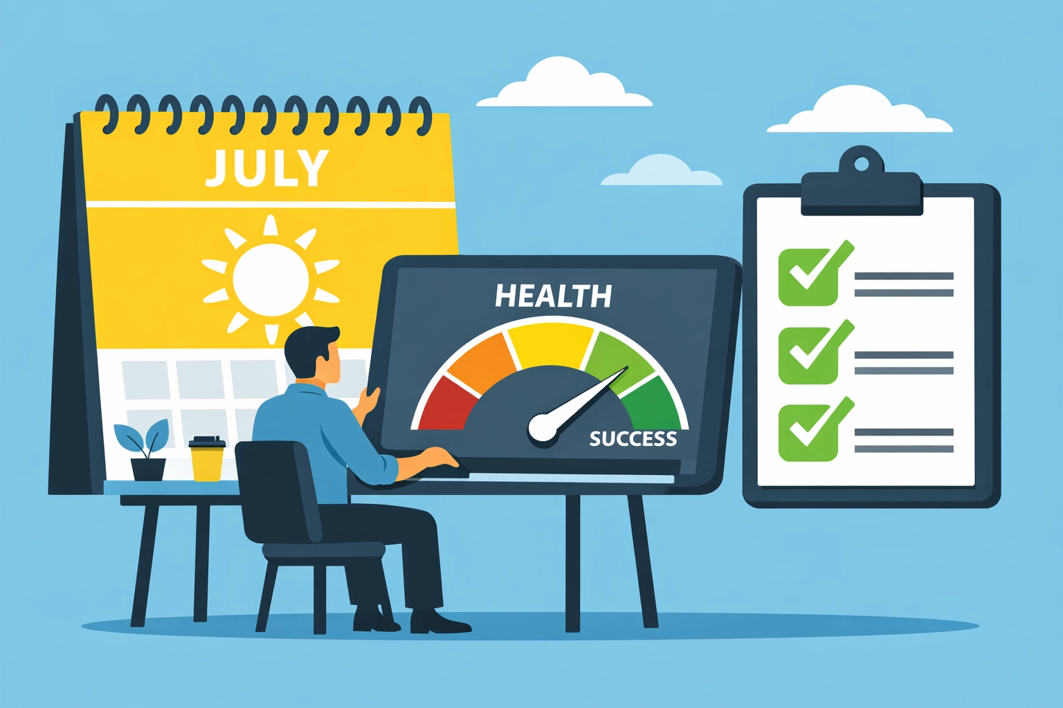 A professional performing a mid-year 2026 tax check-up to optimize withholding and tax refunds.