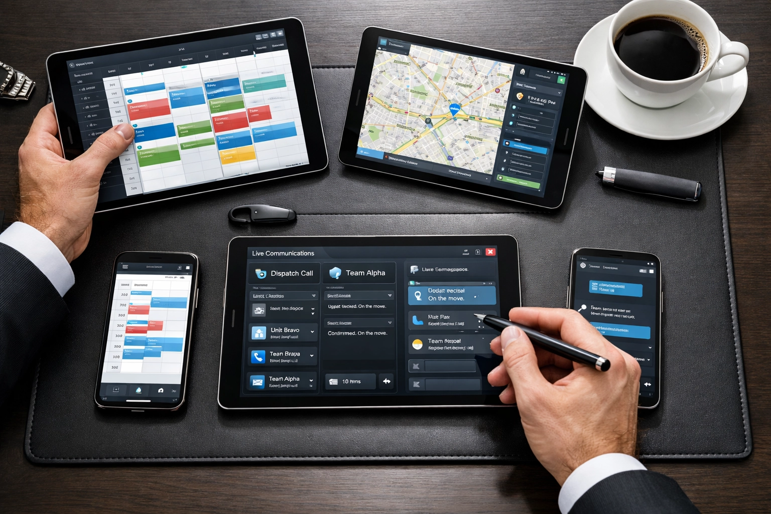 24/7 concierge coordination desk managing Super Bowl executive travel services