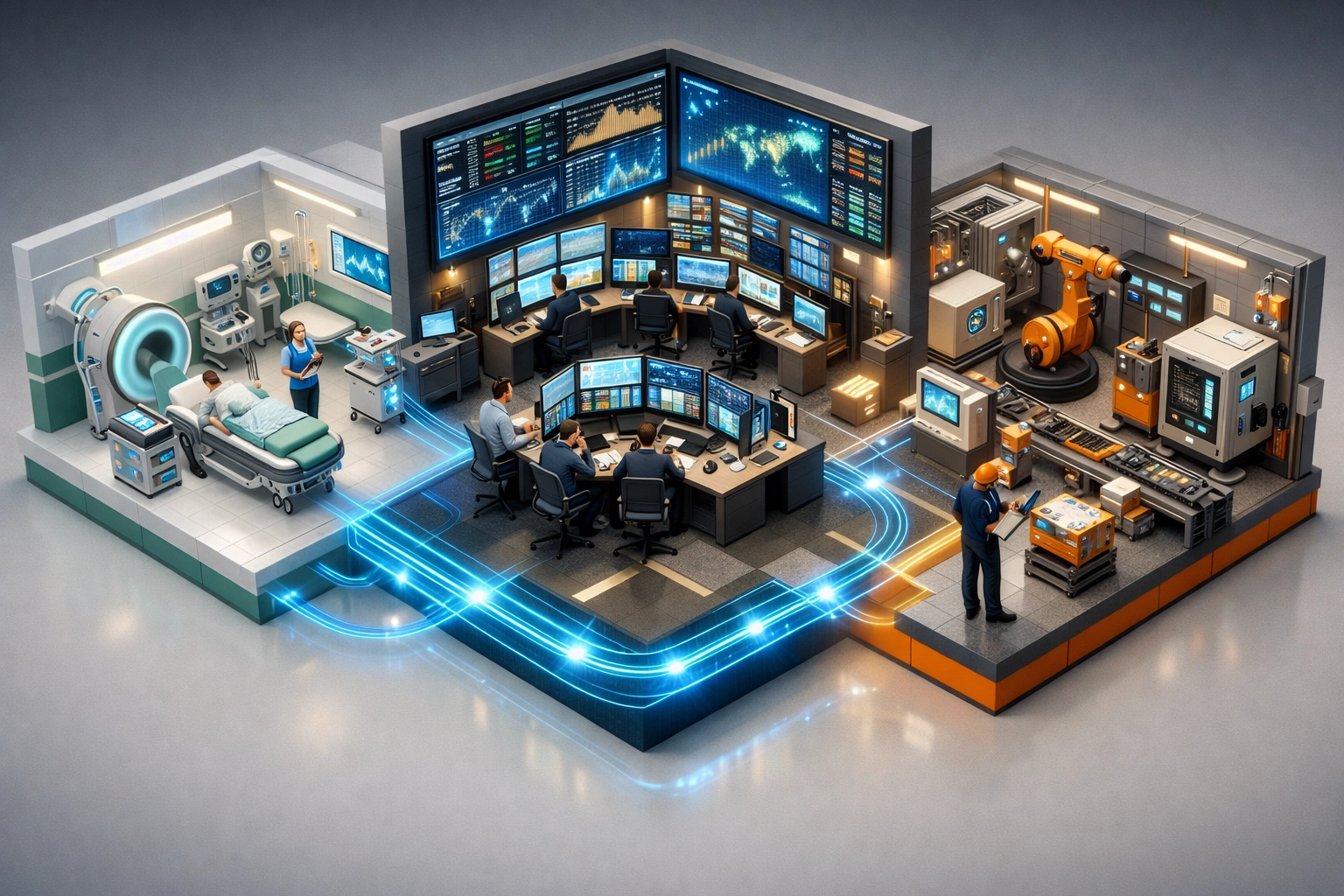 Industry-specific ServiceNow ITAM solutions for healthcare, financial services, and manufacturing