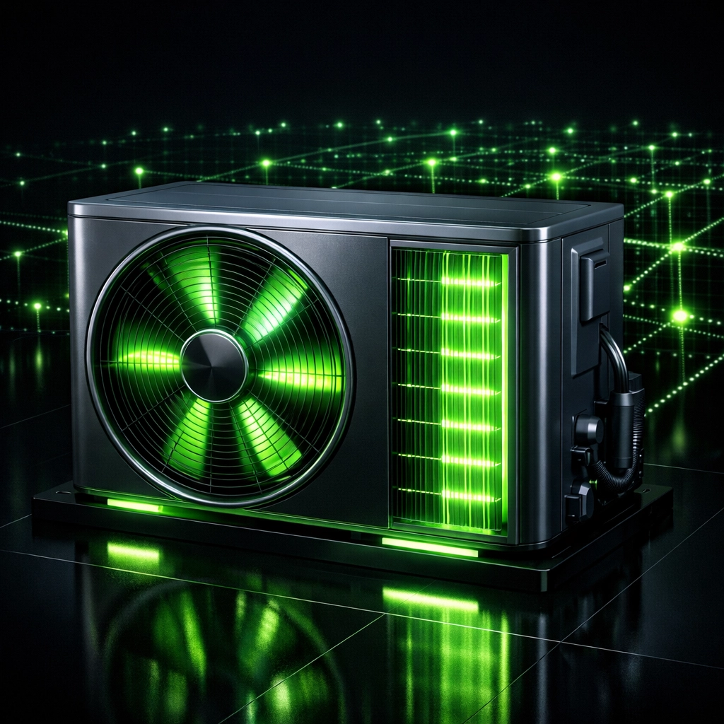 Professional HVAC cooling unit symbolizing local lead generation for contractors in Camden County MO.