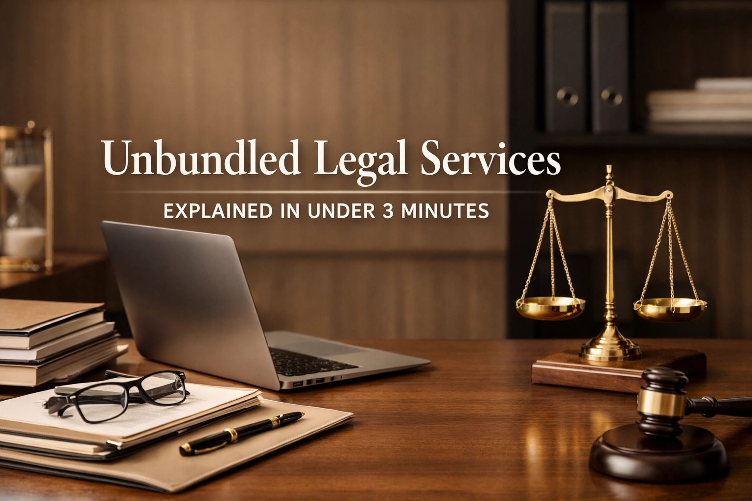[HERO] Unbundled Legal Services Explained in Under 3 Minutes