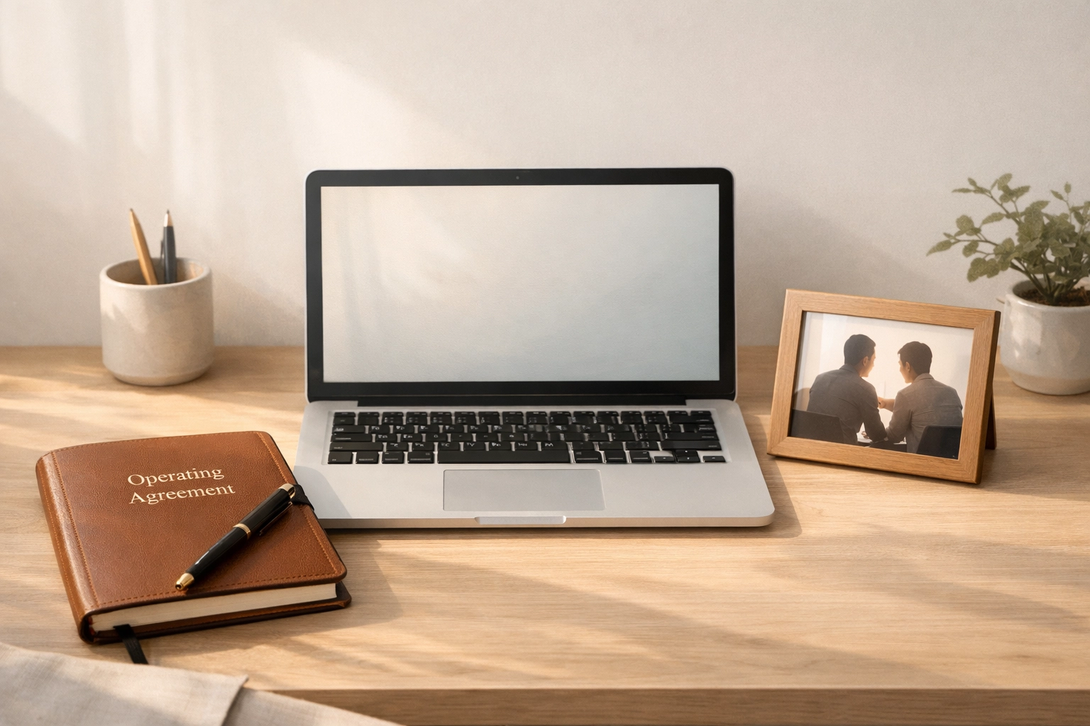 Home office workspace for Kentucky LLC tax planning and compliance management