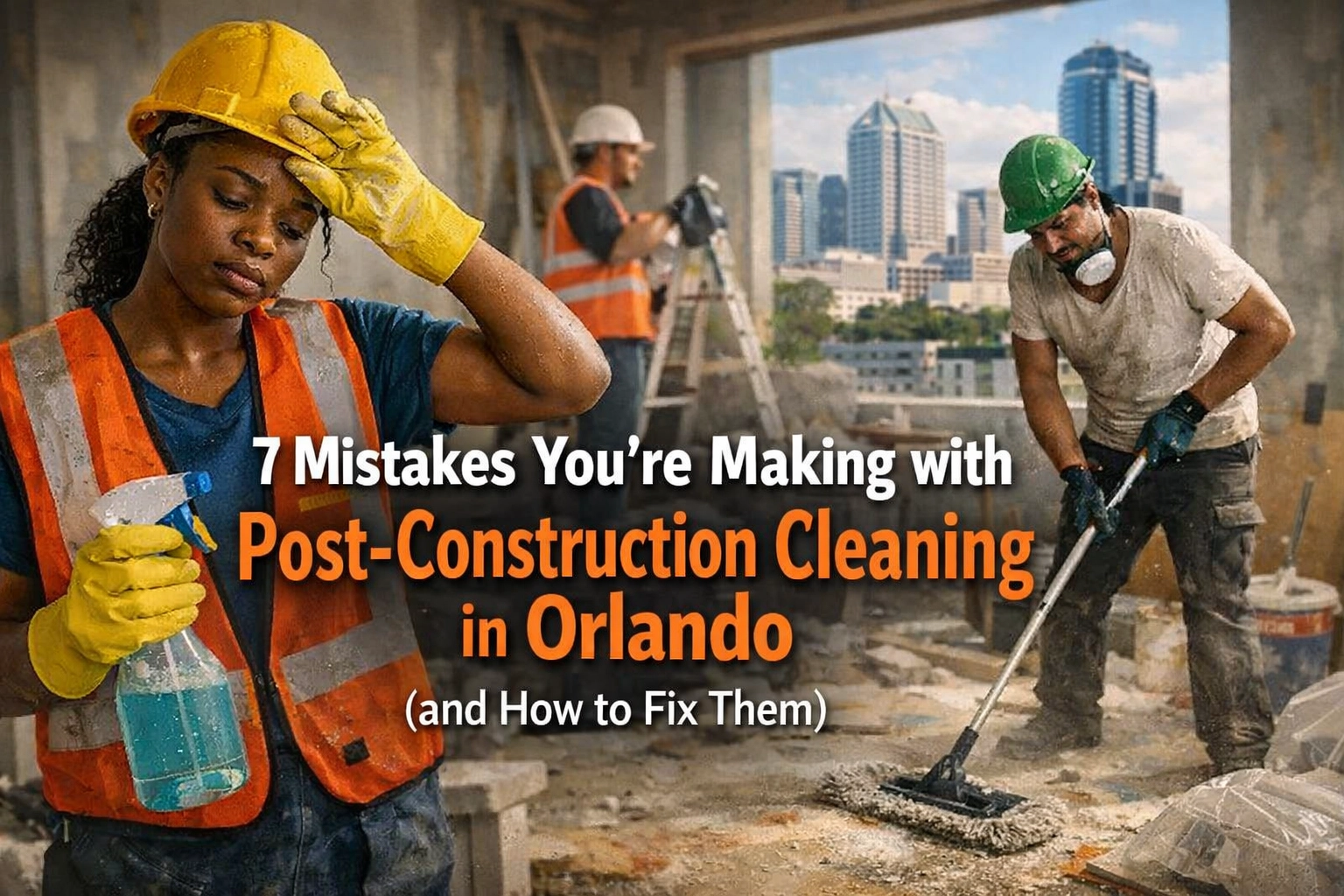 [HERO] 7 Mistakes You’re Making with Post-Construction Cleaning in Orlando (and How to Fix Them)