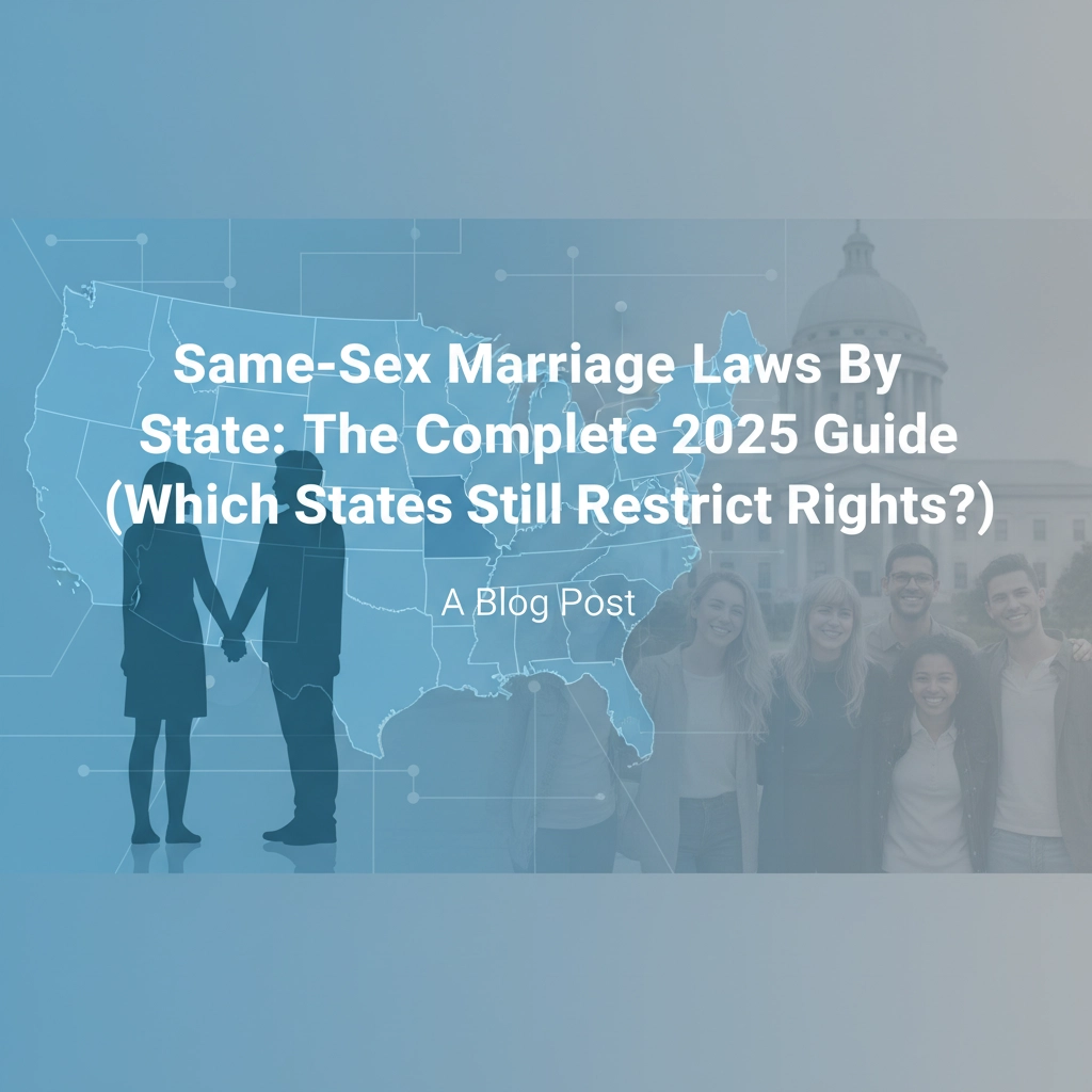 Same-Sex Marriage Laws By State: The Complete 2025 Guide (Which States Still Restrict Rights?)