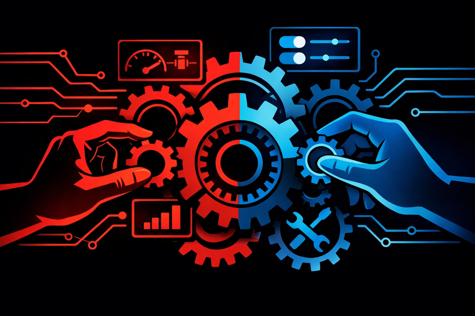 Balance between automated website maintenance and professional human oversight