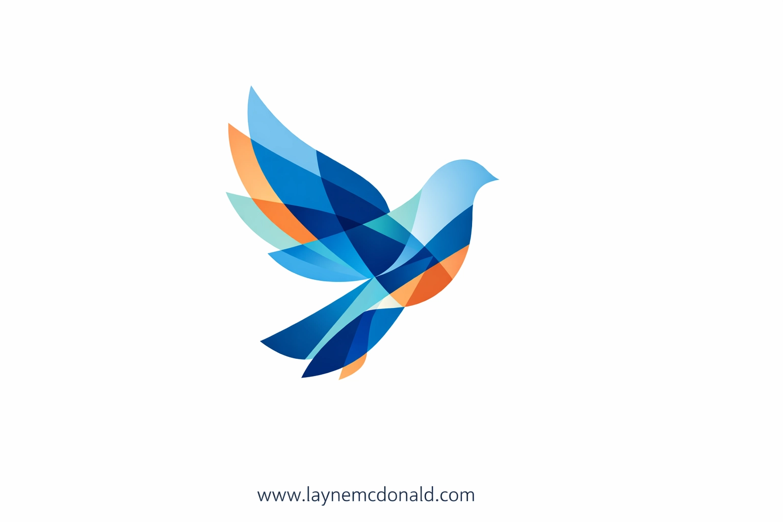 Abstract geometric dove illustration symbolizing collaborative Christian art and the Holy Spirit's work.