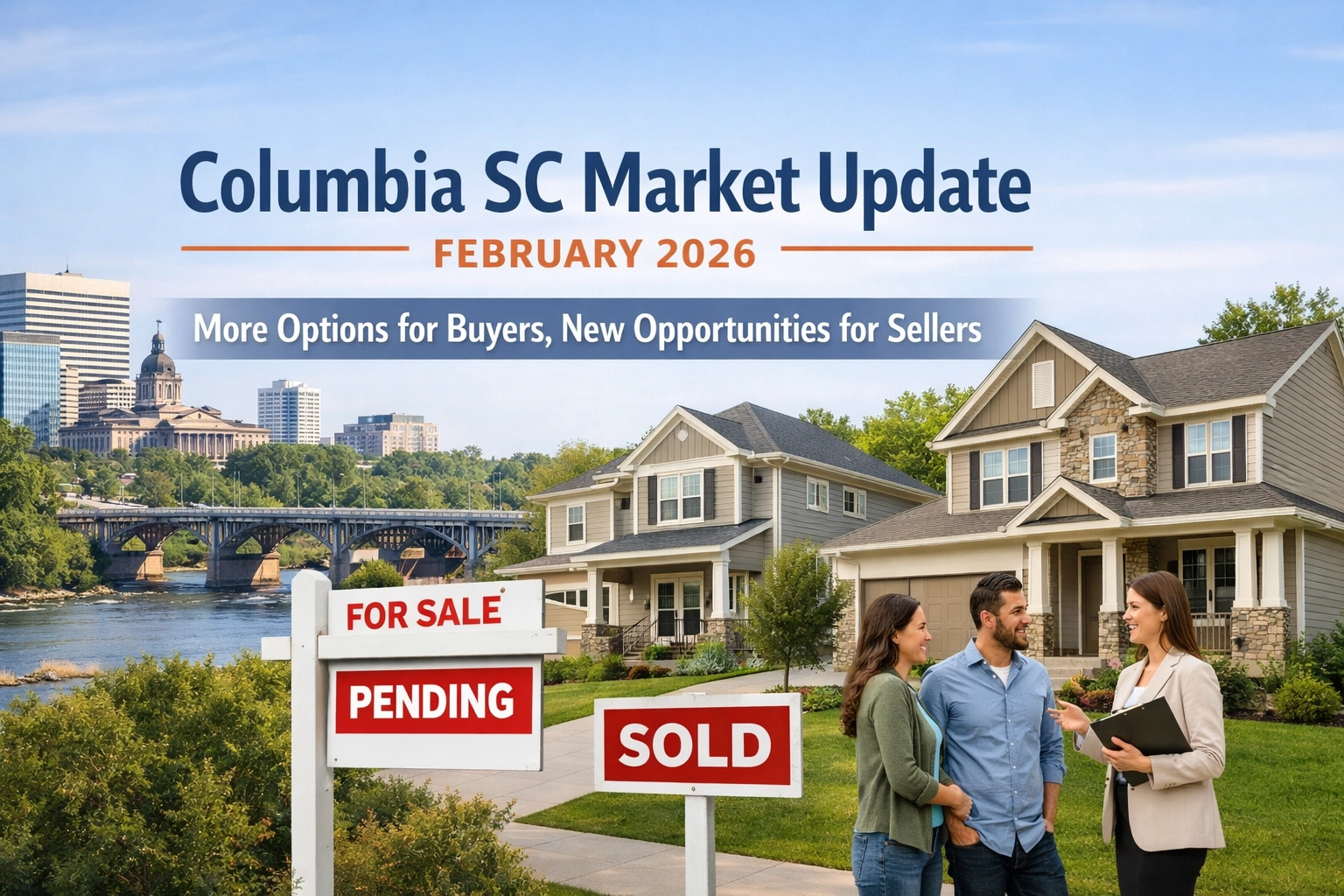 [HERO] Columbia SC Market Update February 2026: More Options for Buyers, New Opportunities for Sellers