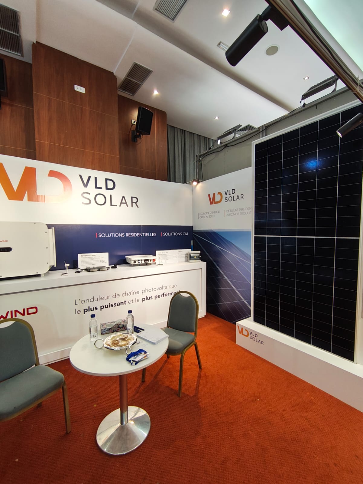 VLD SOLAR exhibition stand