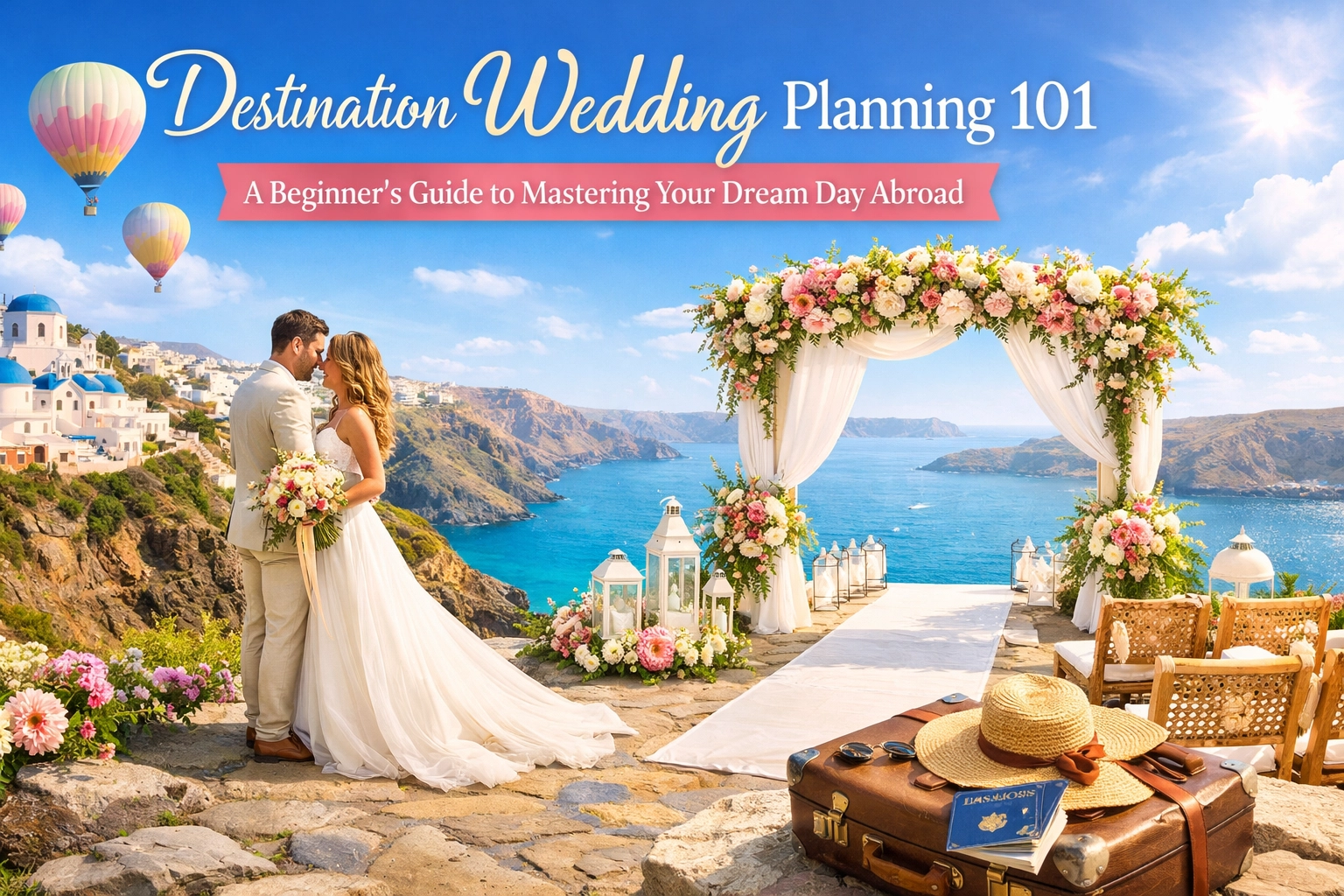 [HERO] Destination Wedding Planning 101: A Beginner's Guide to Mastering Your Dream Day Abroad