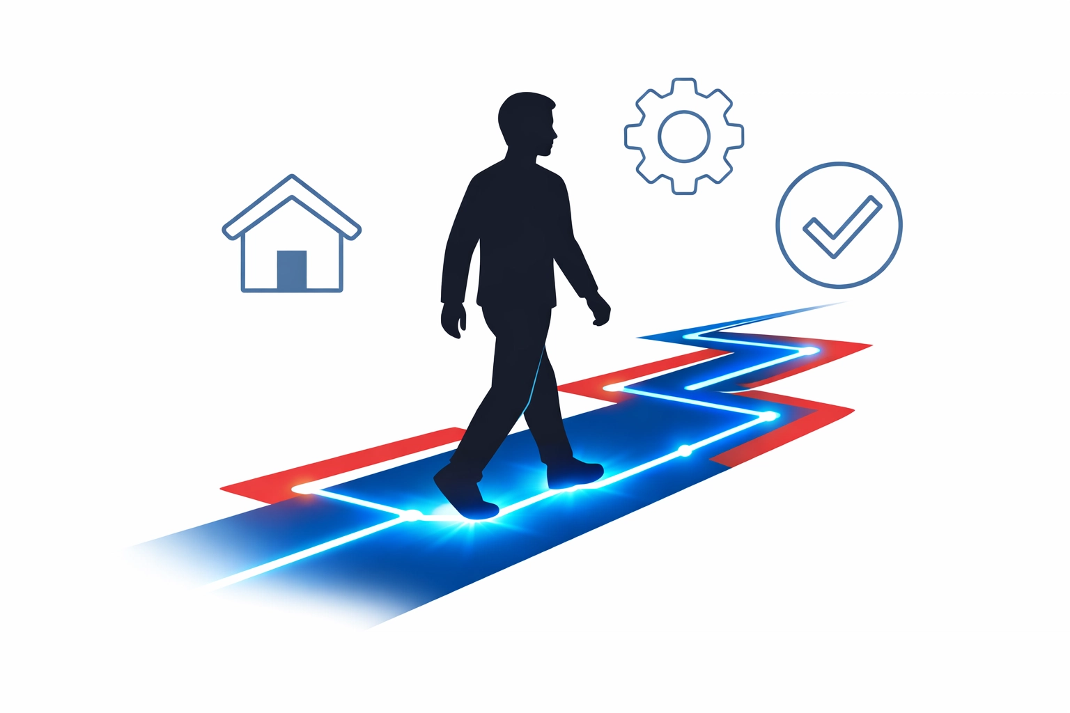 Personalized customer journey data visualization