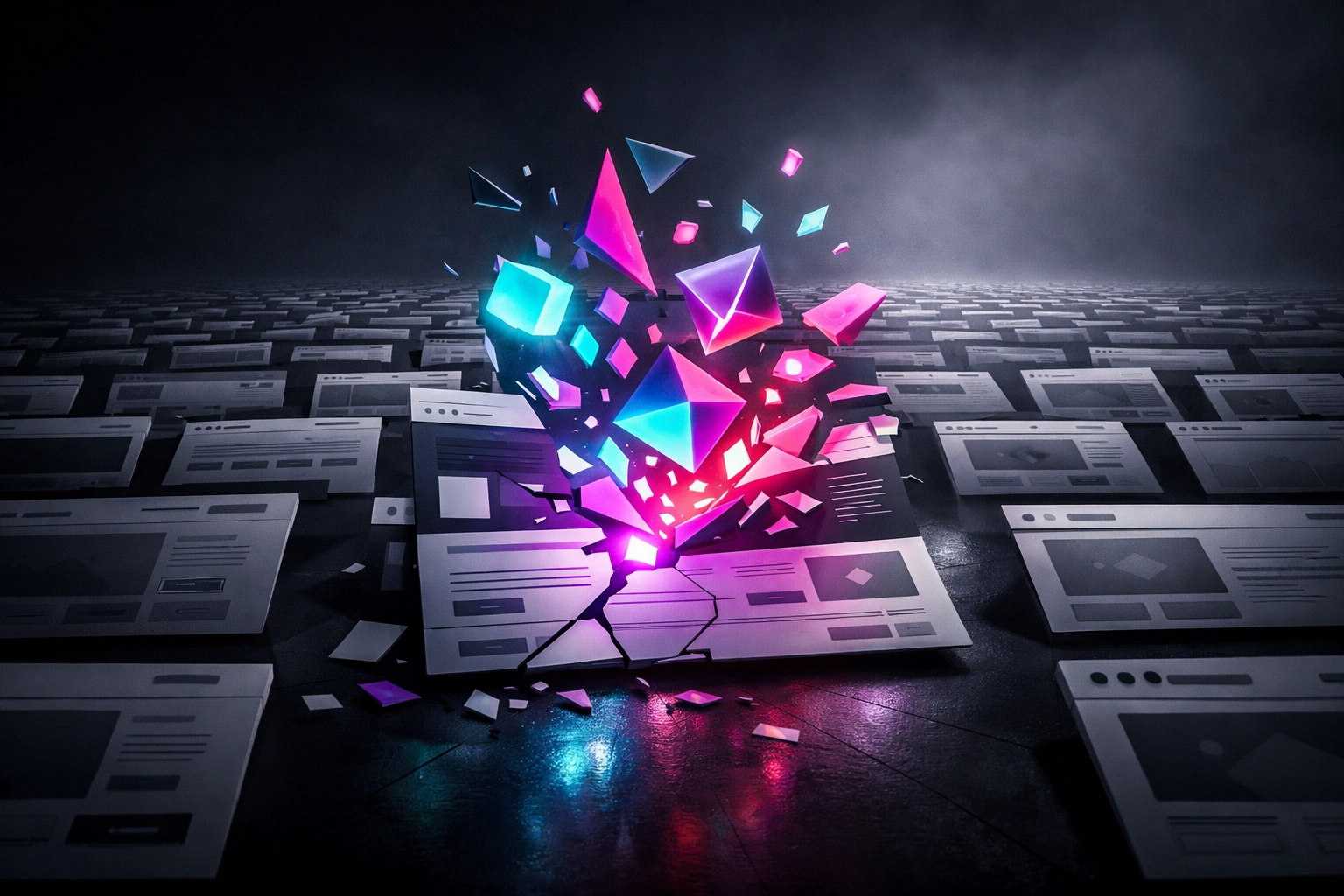 Breaking free from generic website templates through custom web design and brand differentiation