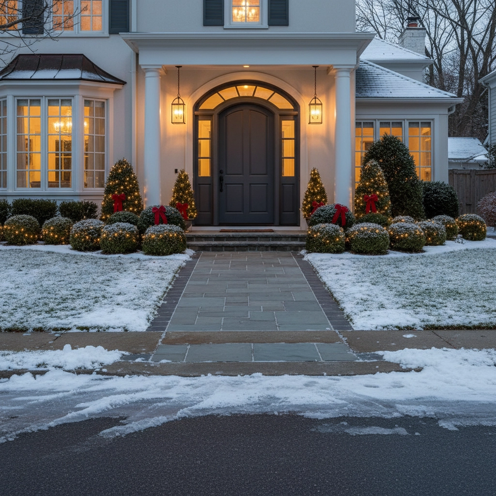 Cozy, Warm NJ Living Room in Winter