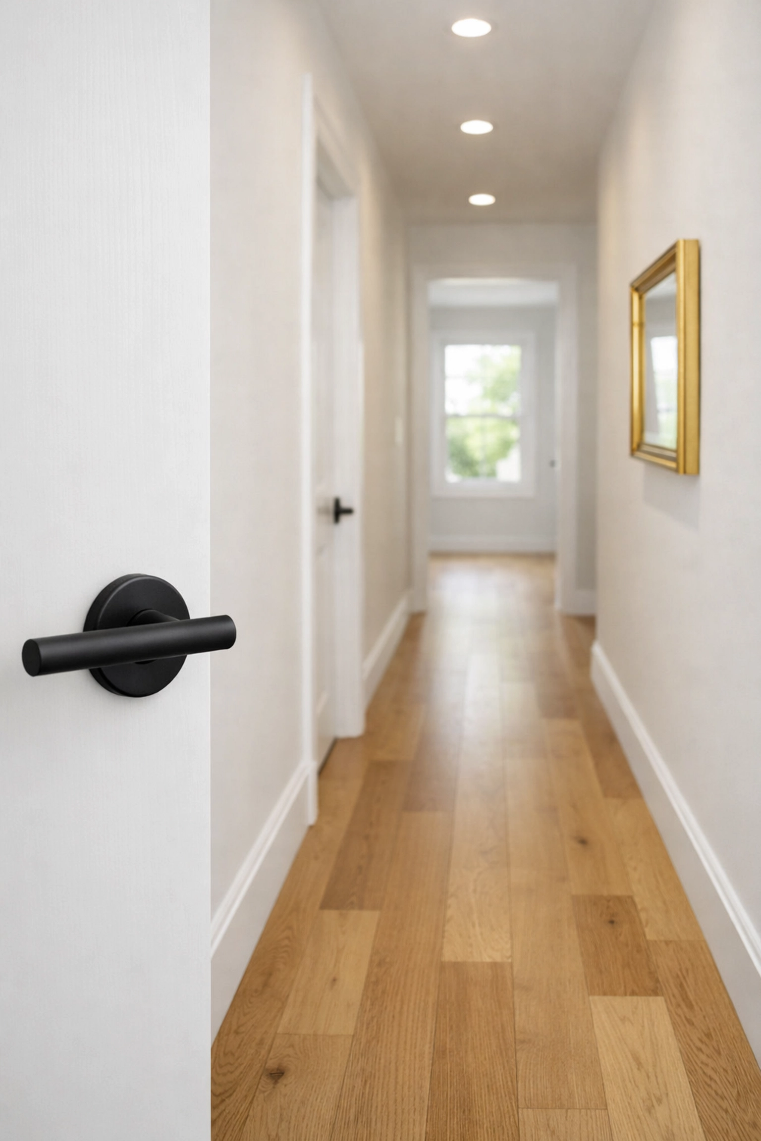 Well-maintained property hallway meeting Decent Homes Standard criteria