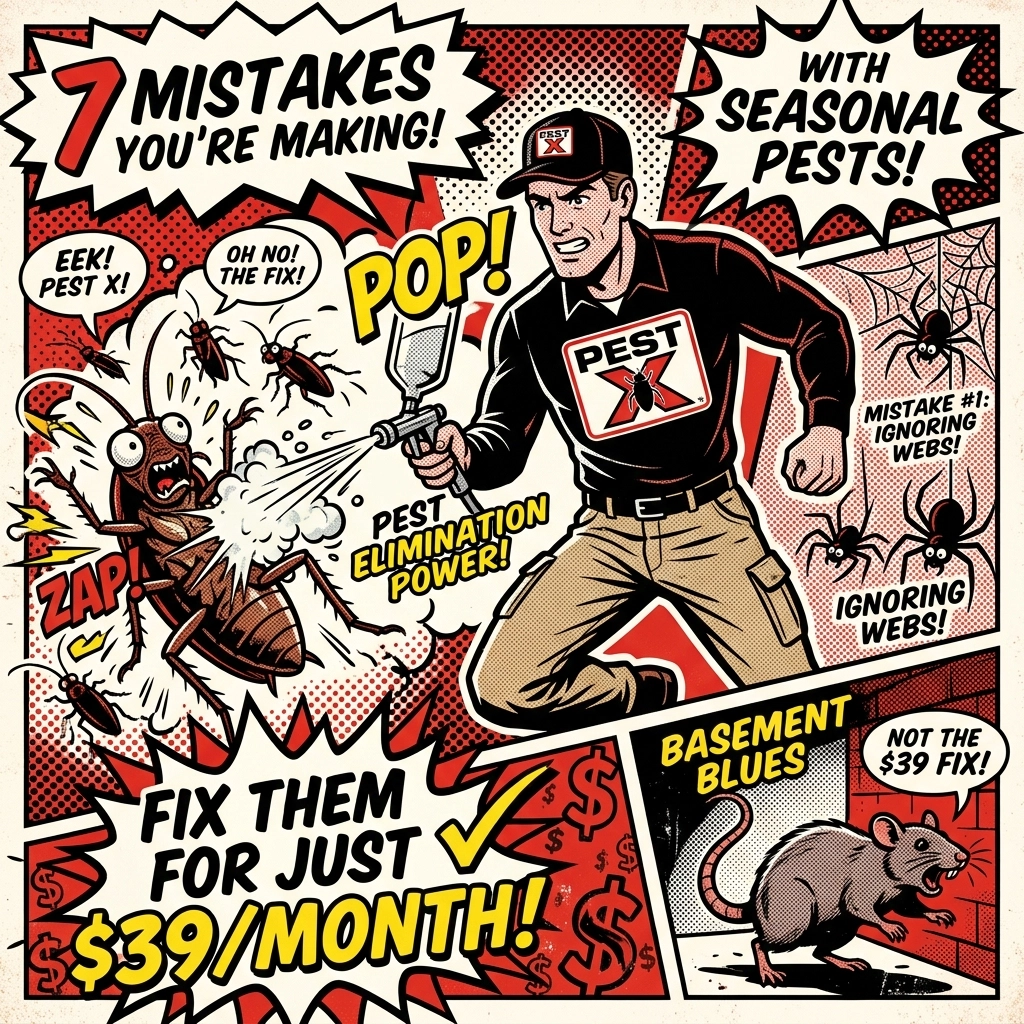 [HERO] 7 Mistakes You’re Making with Seasonal Pests in Walker County (and How to Fix Them for Just $39/Month)