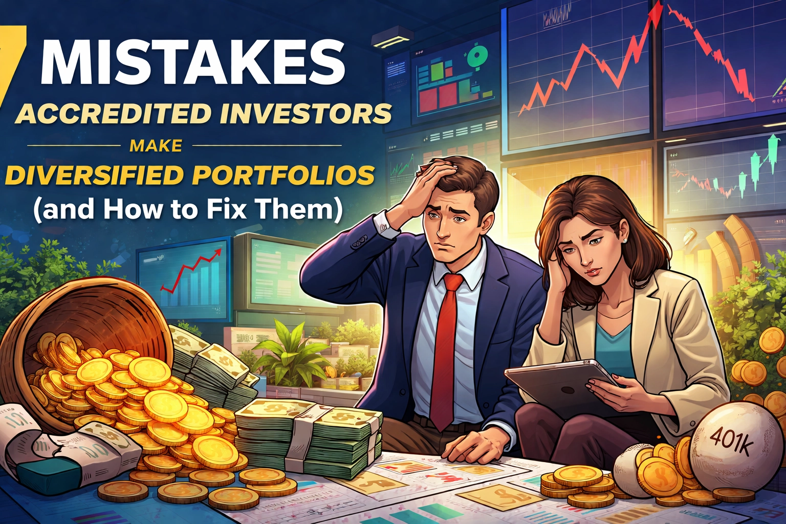 [HERO] 7 Mistakes Accredited Investors Make with Diversified Portfolios (and How to Fix Them)