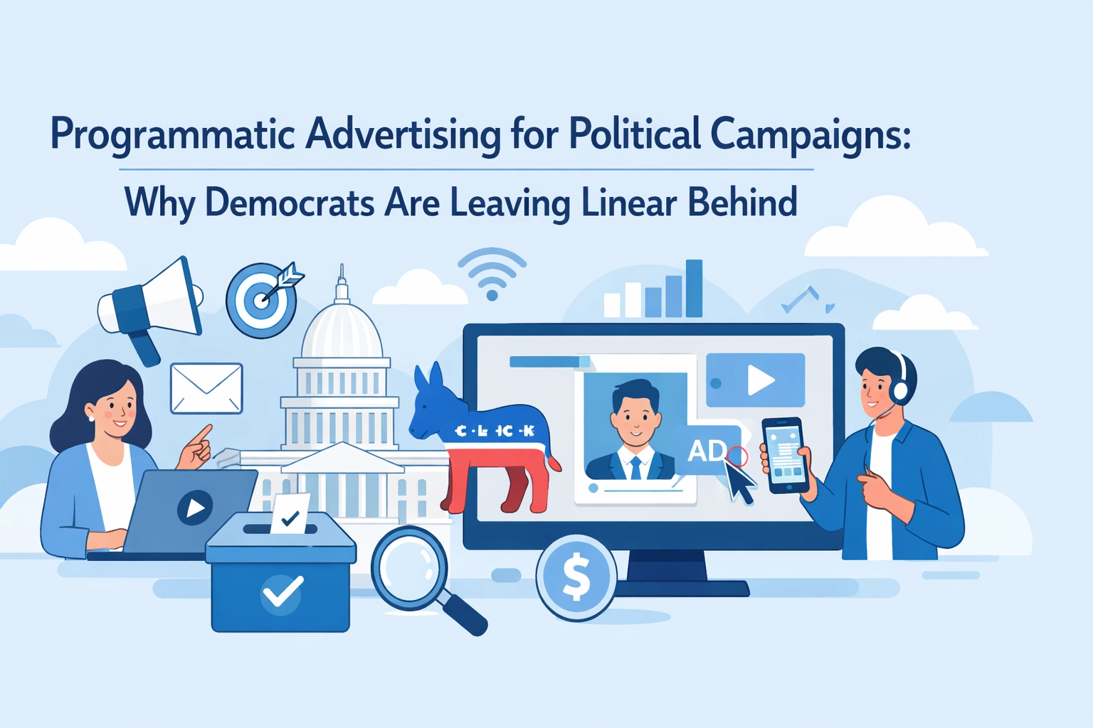 [HERO] Programmatic Advertising for Political Campaigns: Why Democrats Are Leaving Linear Behind