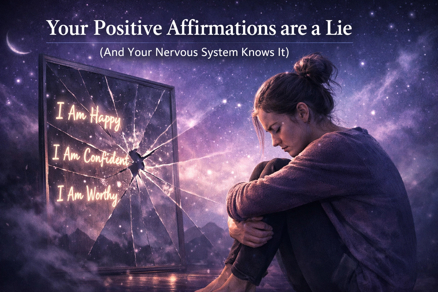 [HERO] Your Positive Affirmations are a Lie (And Your Nervous System Knows It)
