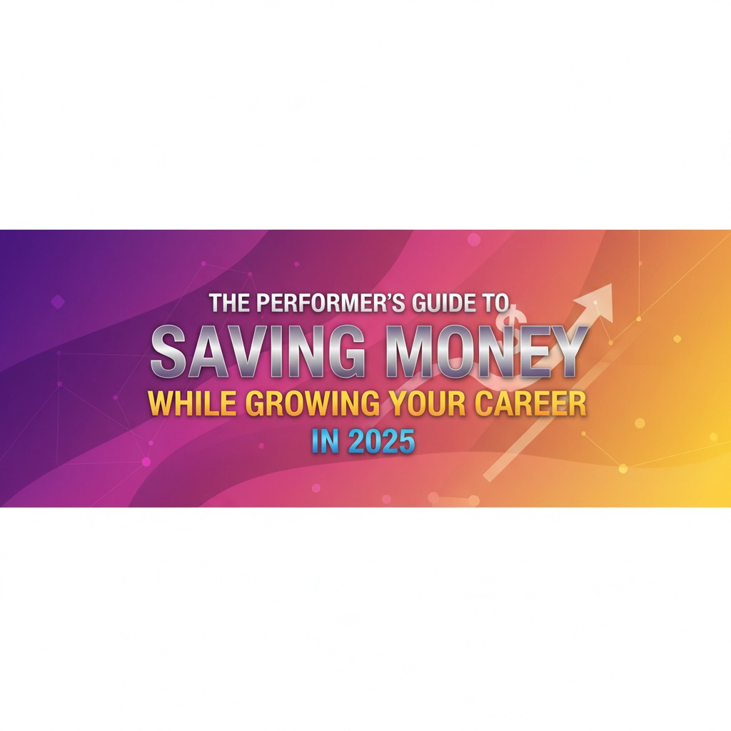 The Performer’s Guide to Saving Money While Growing Your Career in 2025