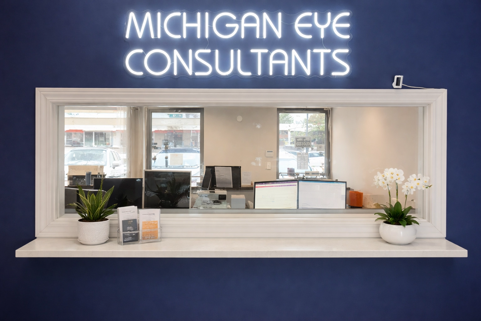Michigan Eye Consultants Reception Area