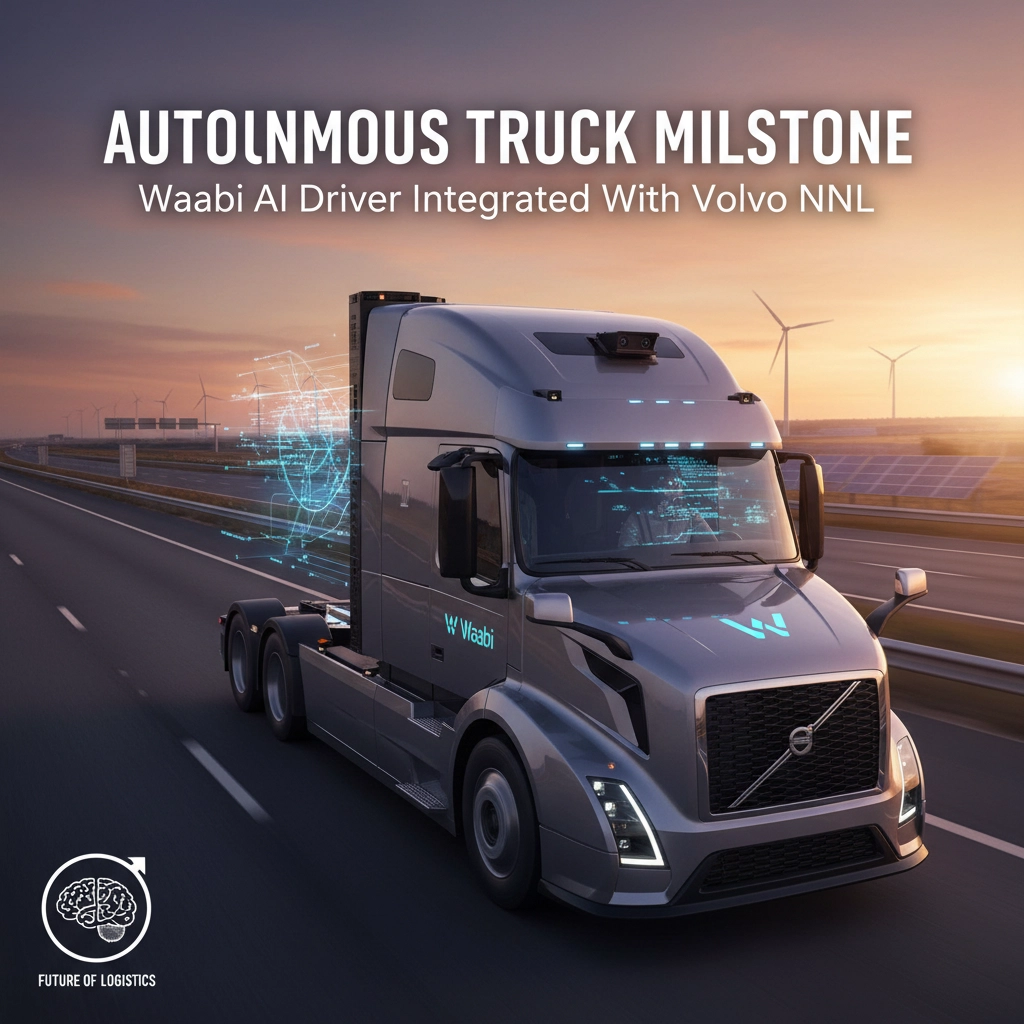 Autonomous Truck Milestone: Waabi AI Driver Integrated With Volvo VNL