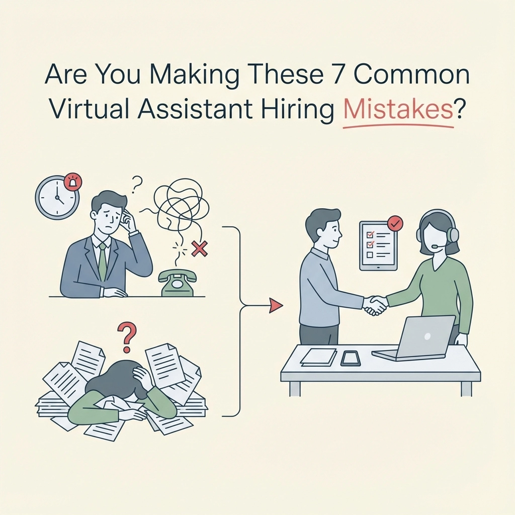 Virtual Assistant Hiring Mistakes (7 Common Errors to Avoid)