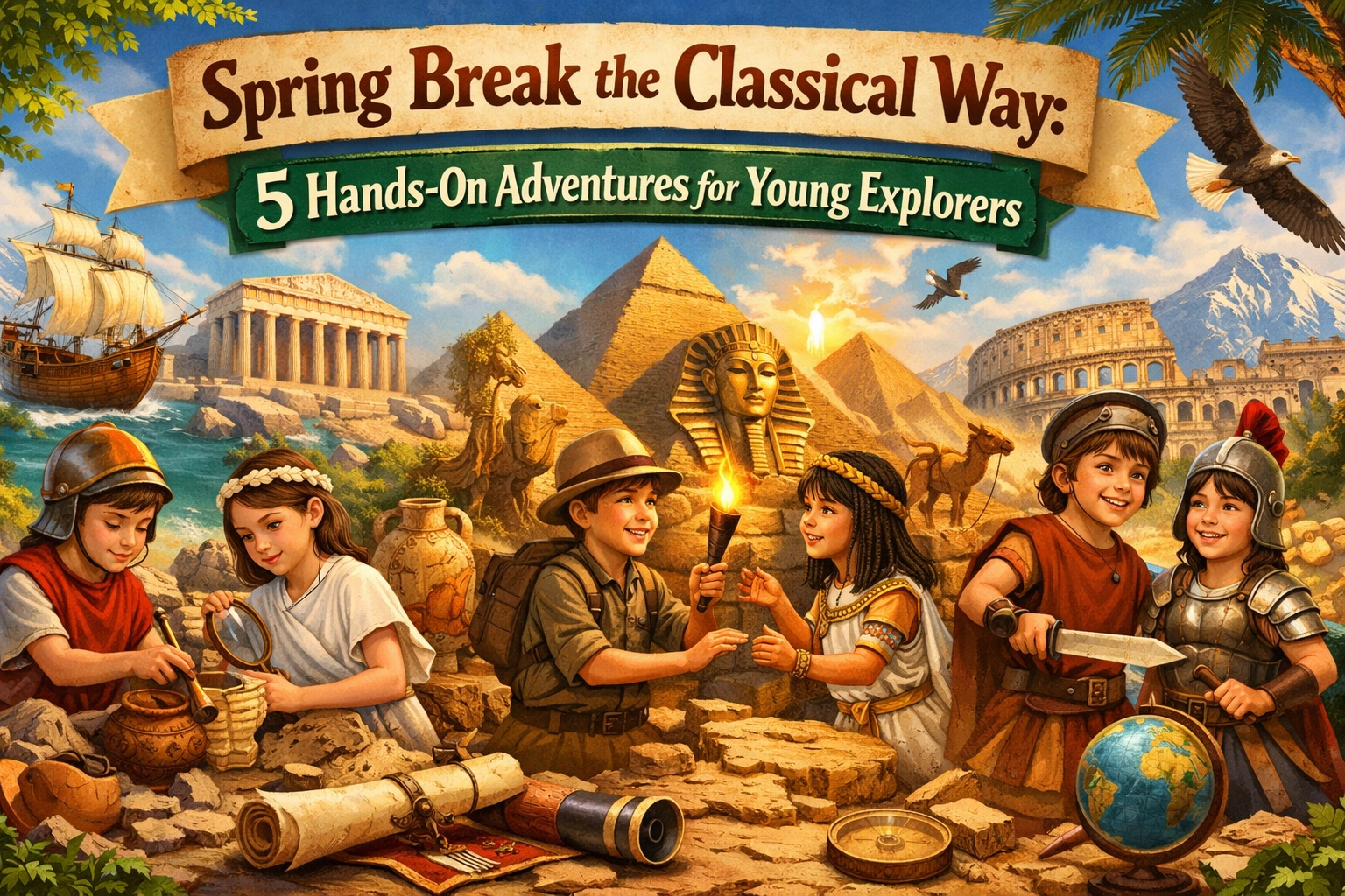 [HERO] Spring Break the Classical Way: 5 Hands-On Adventures for Young Explorers