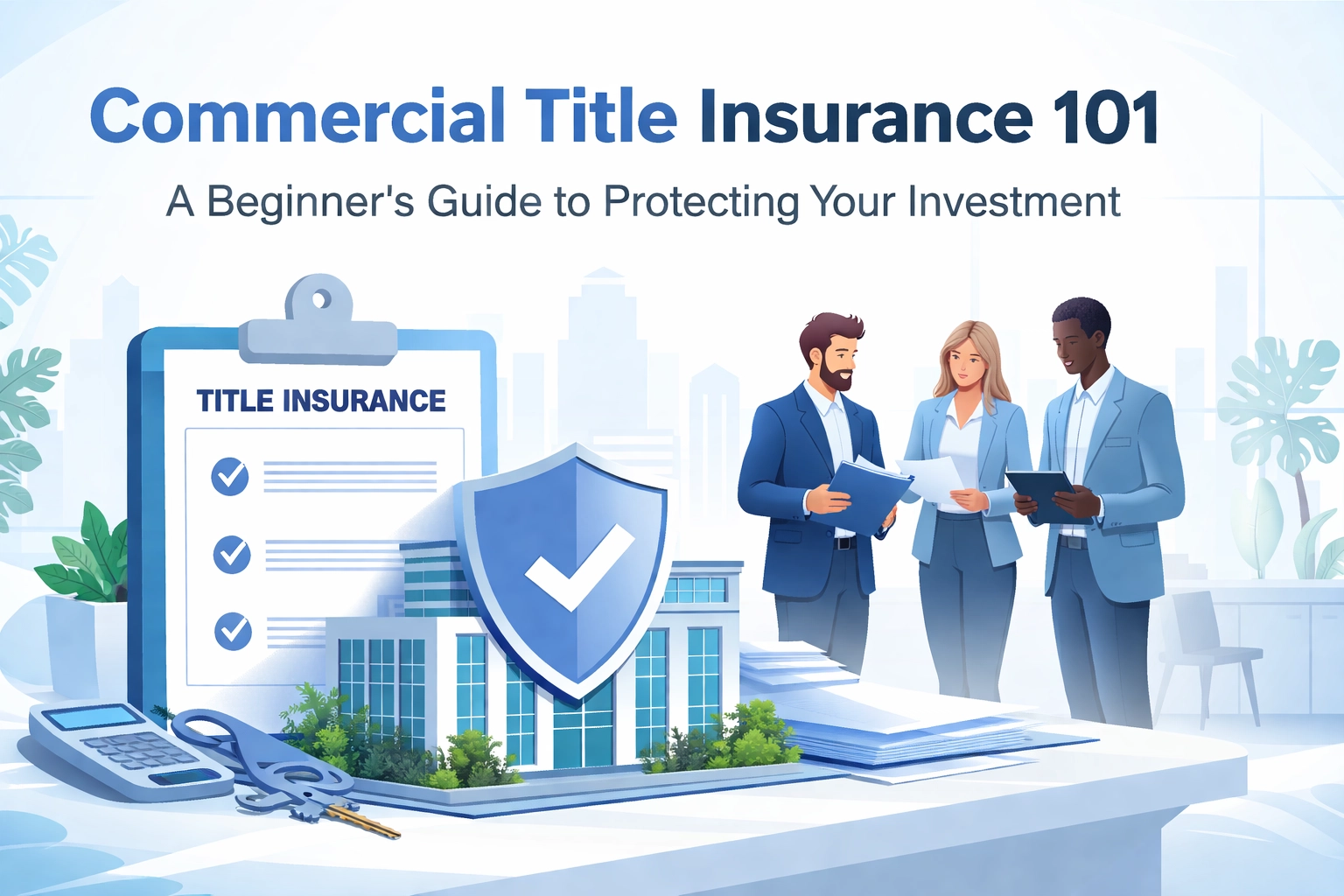 [HERO] Commercial Title Insurance 101: A Beginner's Guide to Protecting Your Investment