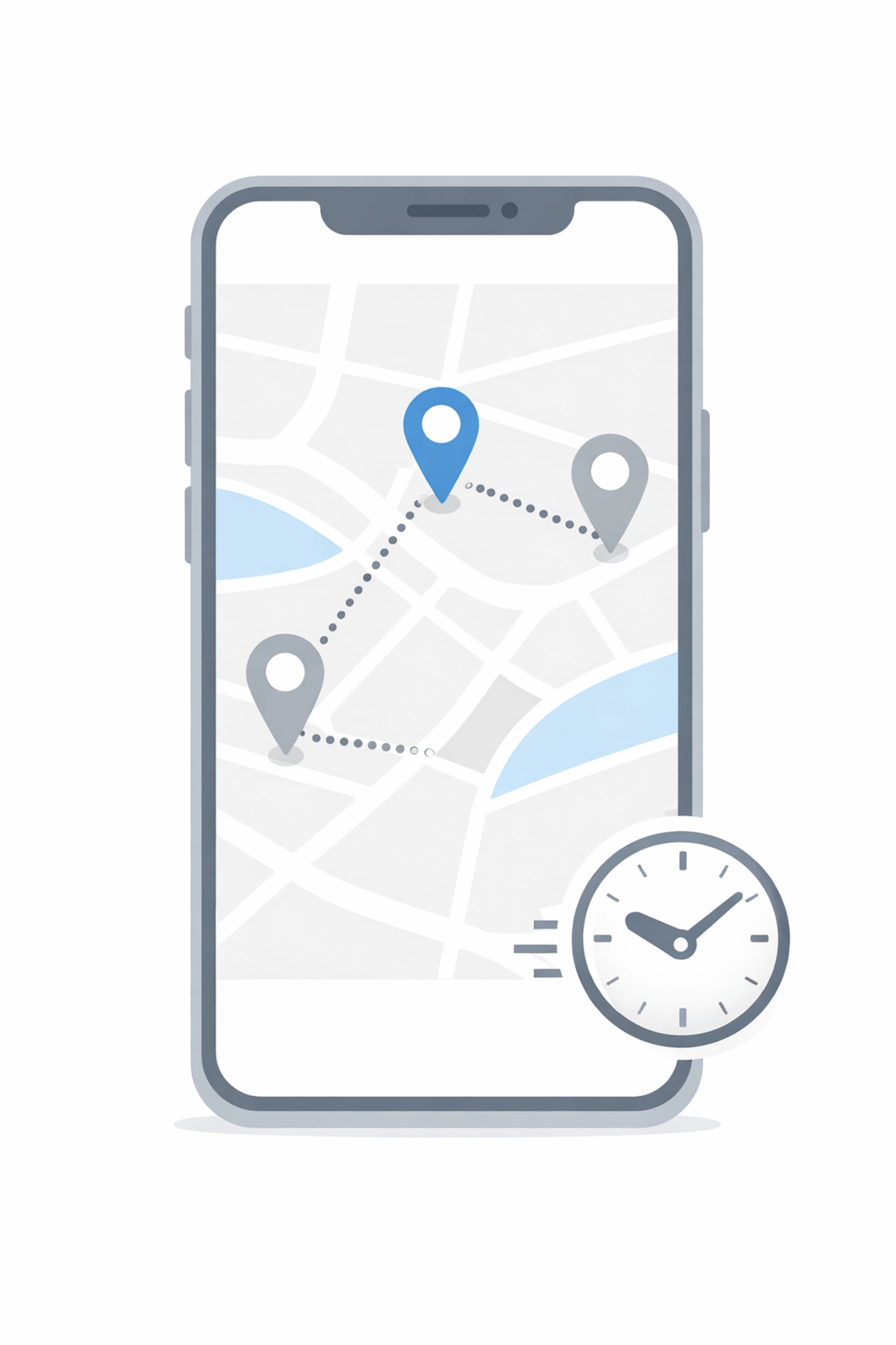 AI-powered dispatch system showing technician routing and automated job scheduling for field service teams