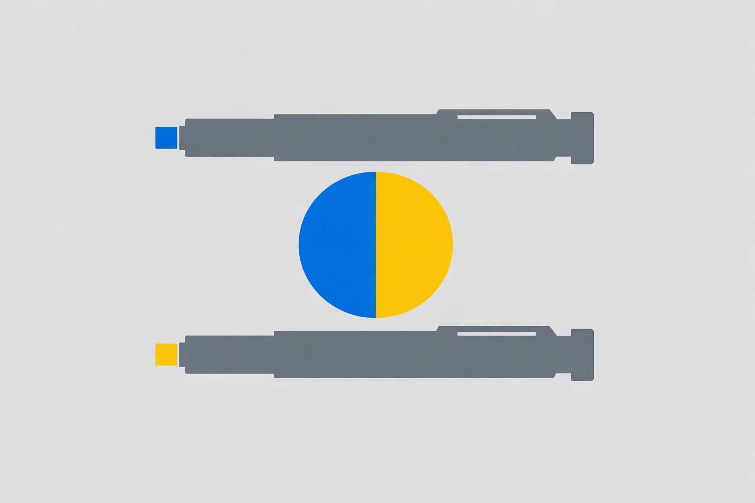 Illustration of Wegovy vs Ozempic injector pens representing shared semaglutide formula.