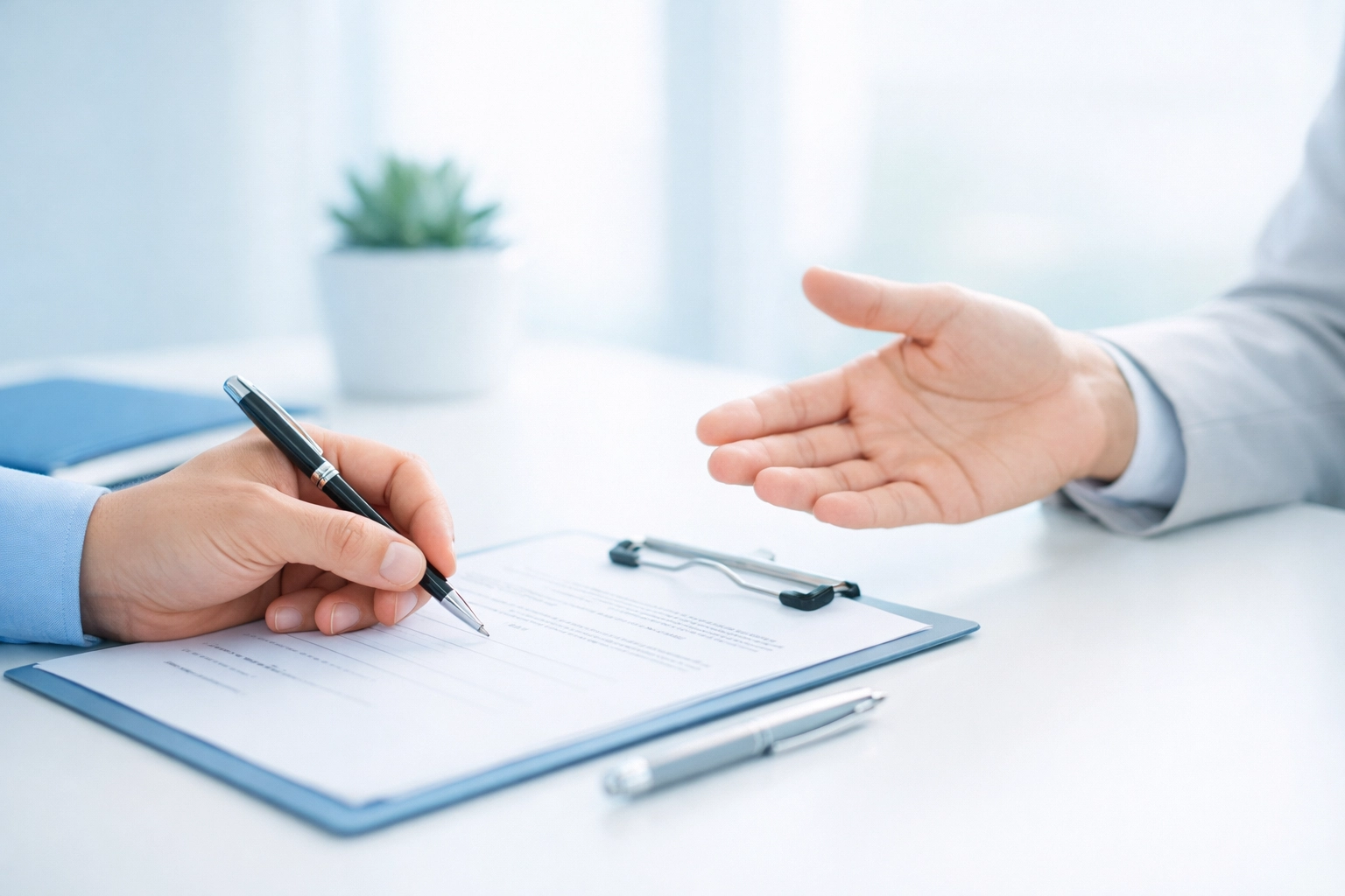 Homeowner consulting with a foreclosure specialist about pre-foreclosure options in Florida