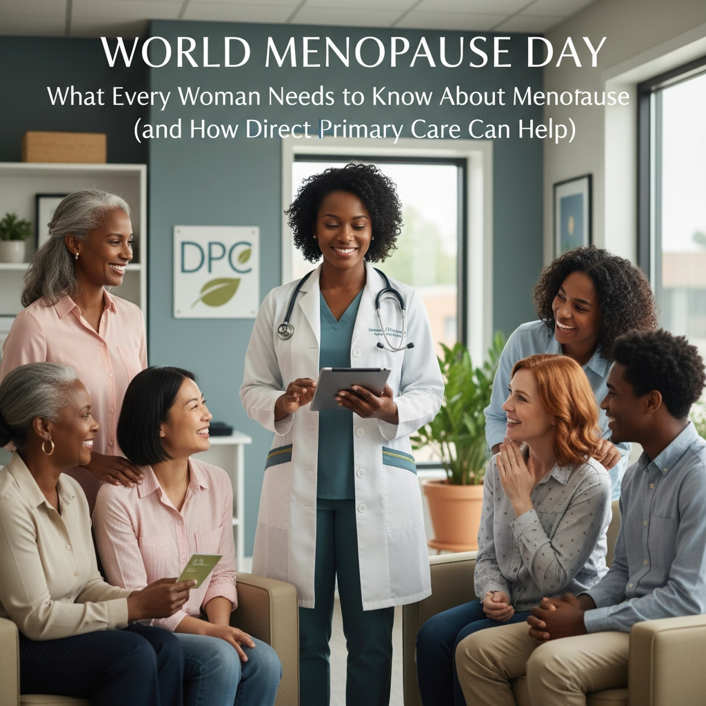 World Menopause Day: What Every Woman Needs to Know About Menopause (and How Direct Primary Care Can Help)