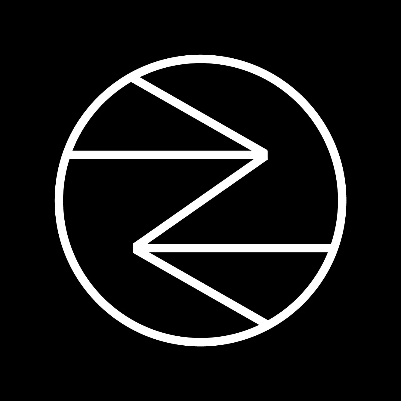 repaired collective logo Repaired Collective logo - Brooklyn phone repair service circular emblem with geometric symbol