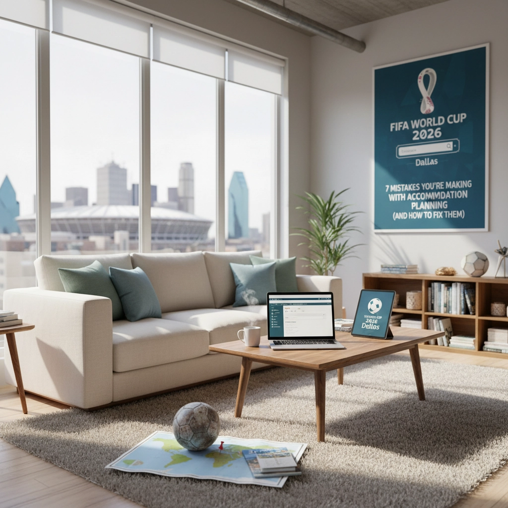 FIFA World Cup 2026 Dallas: 7 Mistakes You&#39;re Making with Accommodation Planning (And How to Fix Them)