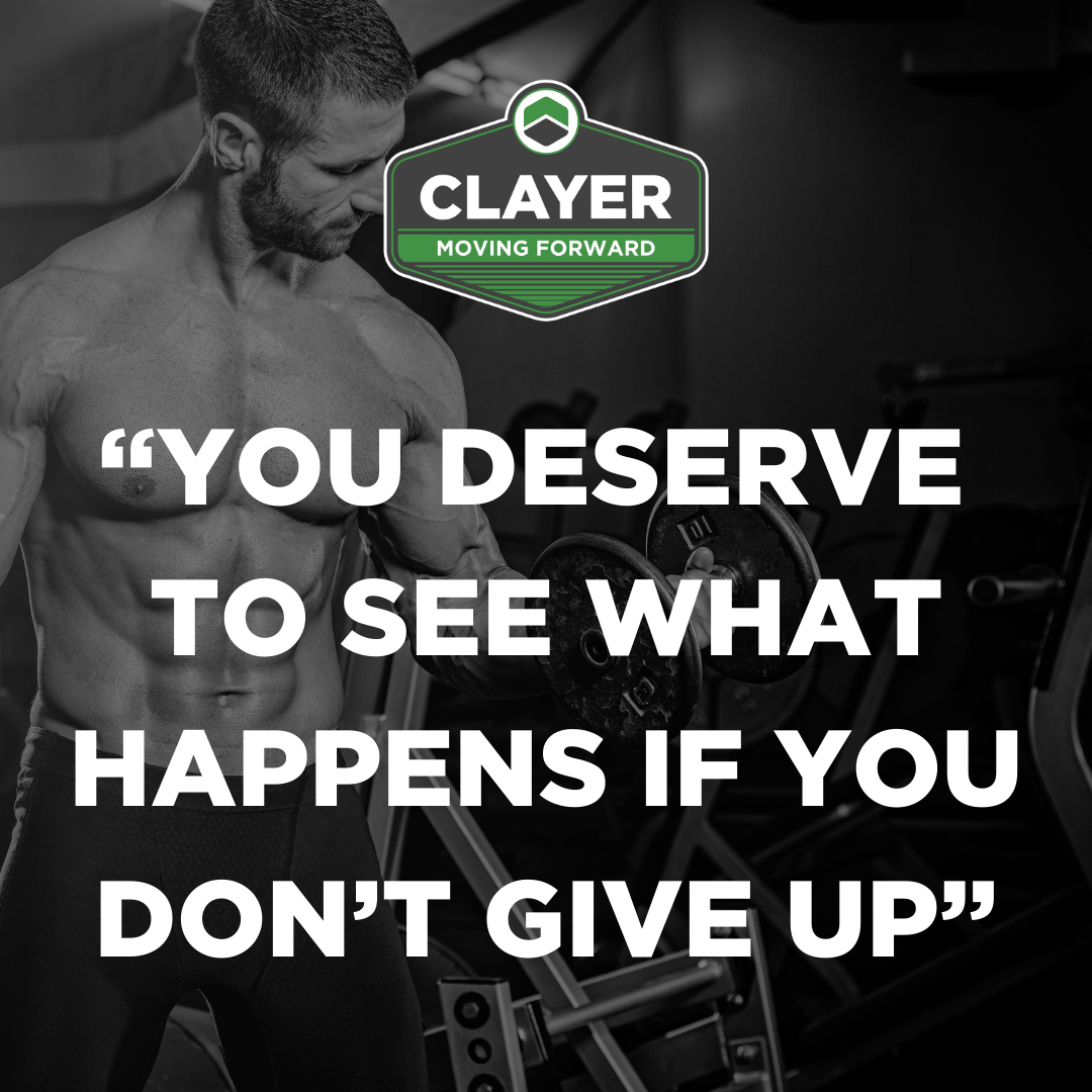 Athlete performing strength training