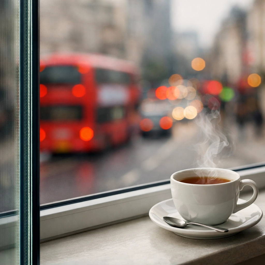 Soundproof secondary glazing using 10.8mm acoustic laminate glass to block city traffic noise.