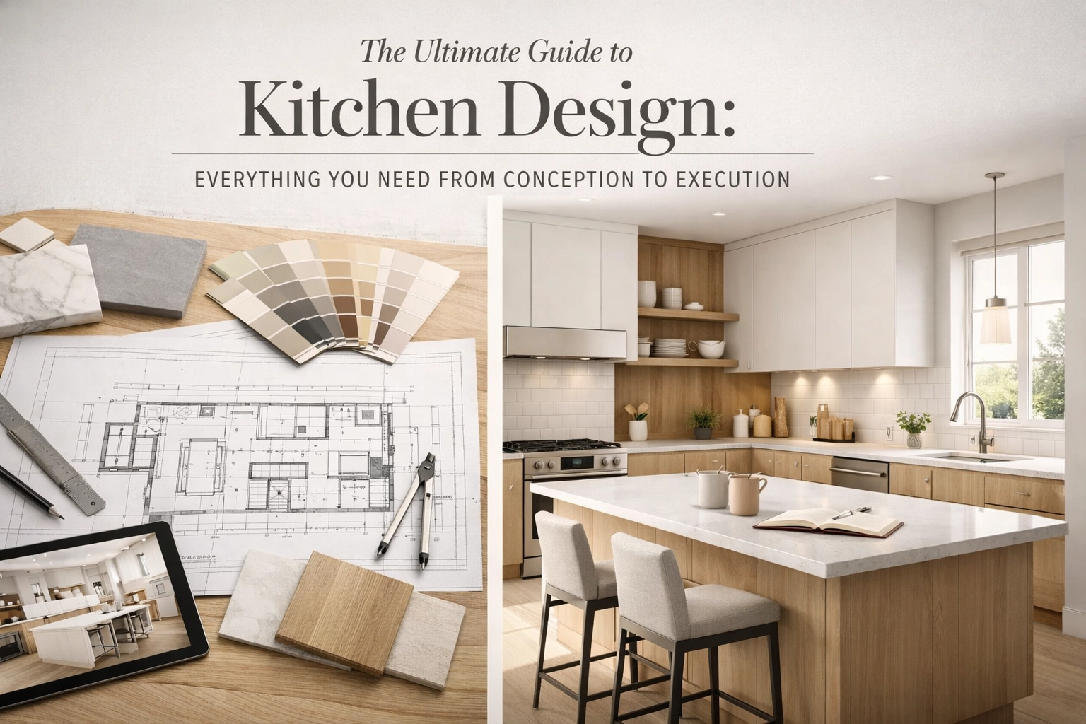 [HERO] The Ultimate Guide to Kitchen Design: Everything You Need from Conception to Execution
