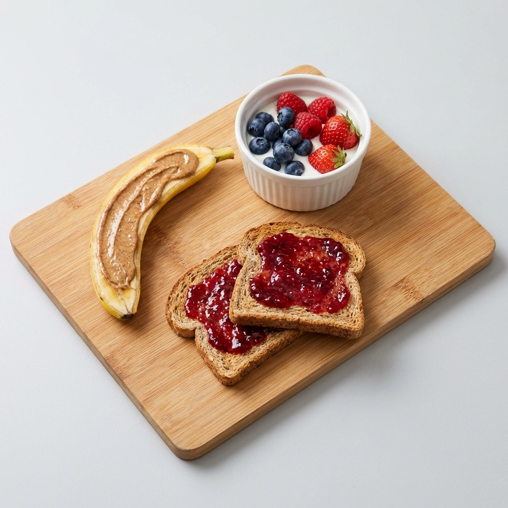 30-60 Minutes Before Swimming: The Light Snack Approach