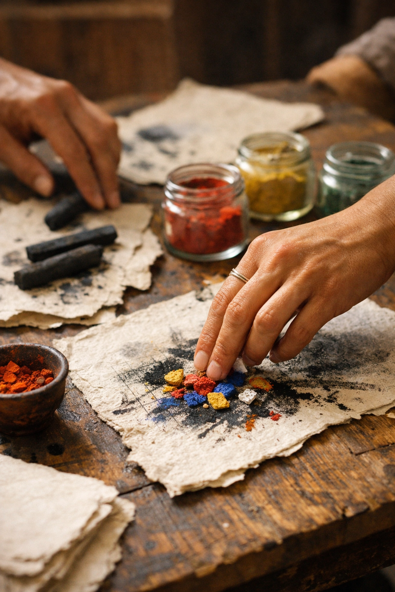 Close-up of a creative reset training session helping teams build emotional intelligence and focus.