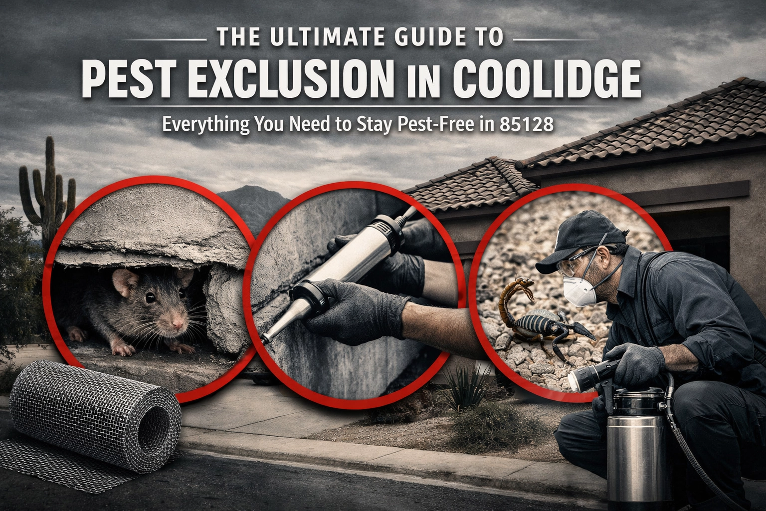 [HERO] The Ultimate Guide to Pest Exclusion in Coolidge: Everything You Need to Stay Pest-Free in 85128