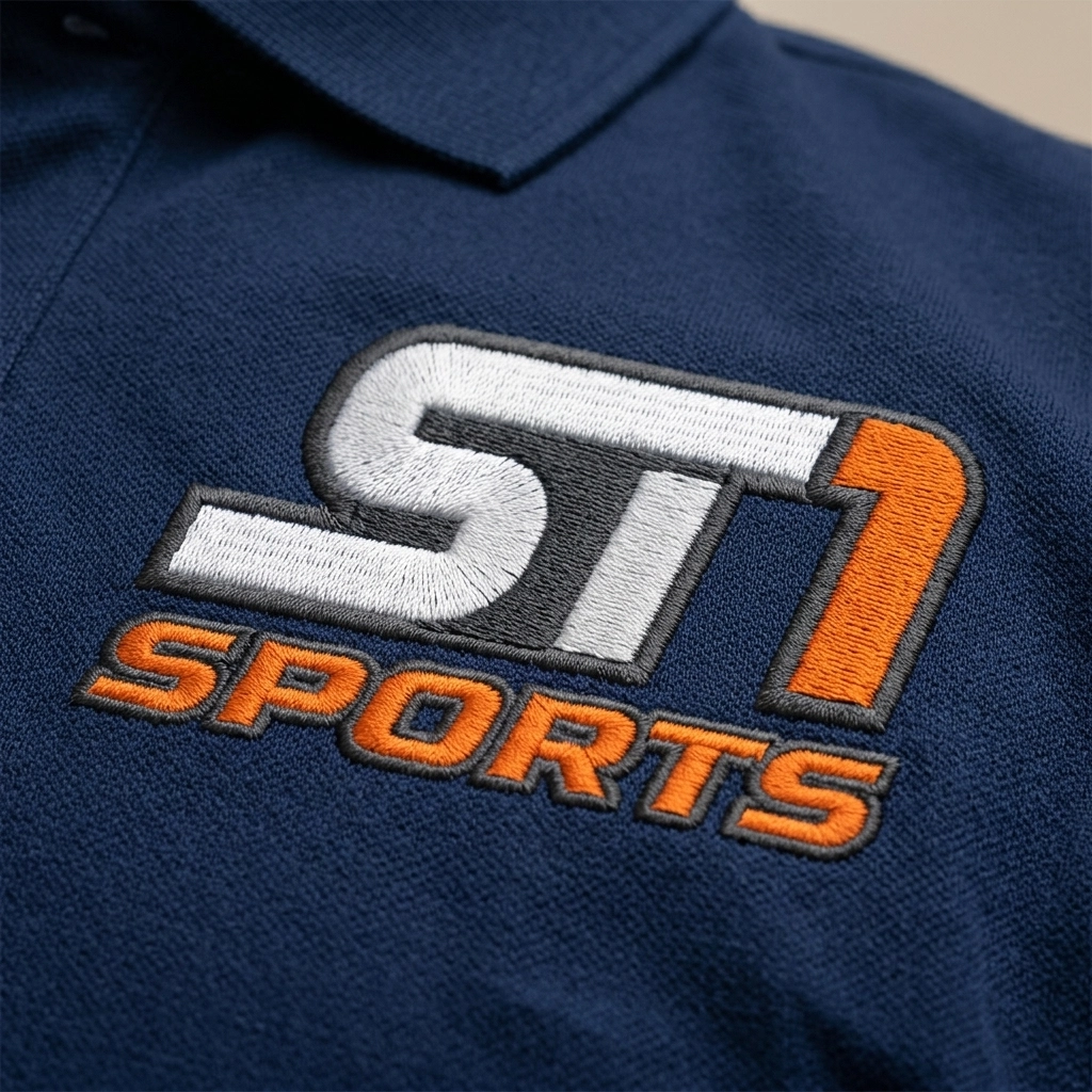 Custom Team Apparel 101: A Beginner’s Guide to Mastering Athletic Team Gear 4 Embroidered Logo Detail