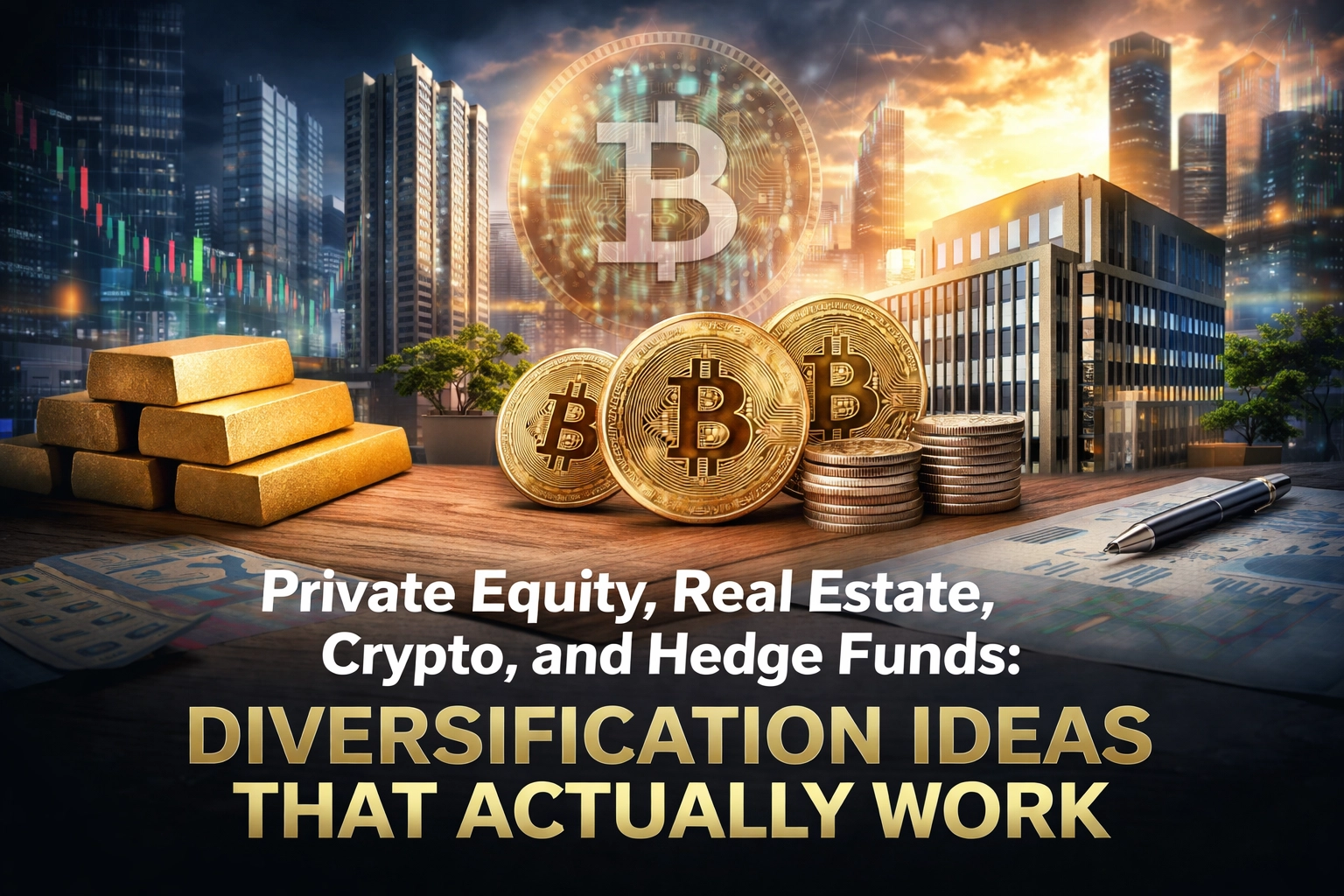 [HERO] Private Equity, Real Estate, Crypto, and Hedge Funds: Diversification Ideas That Actually Work