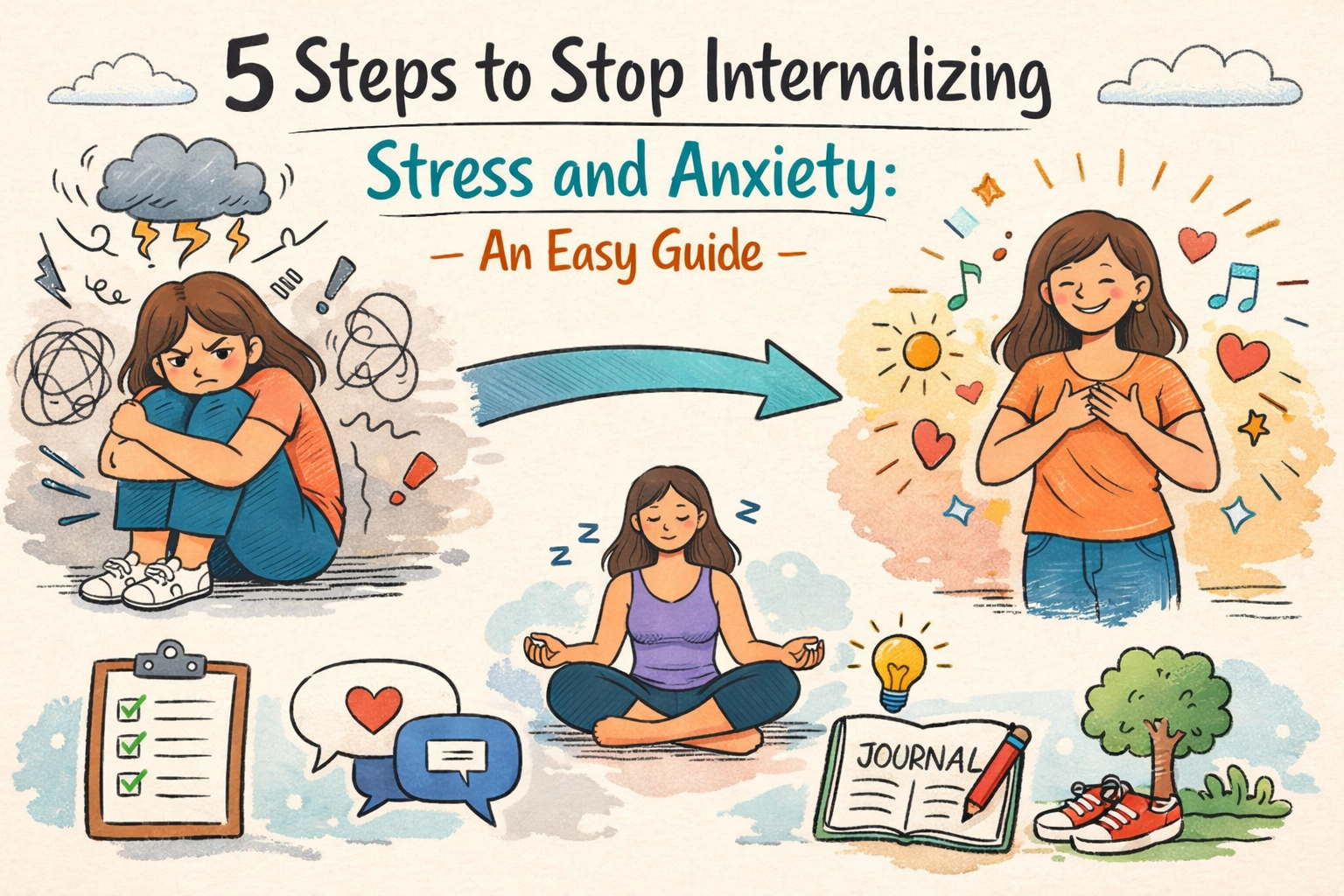 [HERO] 5 Steps to Stop Internalizing Stress and Anxiety: An Easy Guide